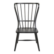River Place Windsor Back Side Chair - Black (RTA) image