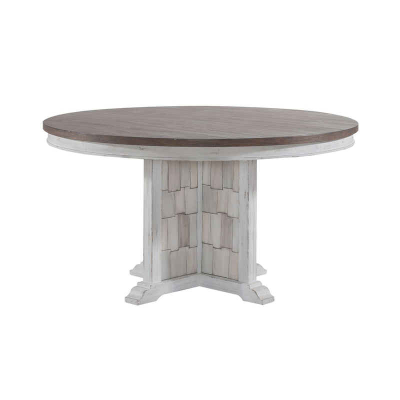 River Place Pedestal Table Set image
