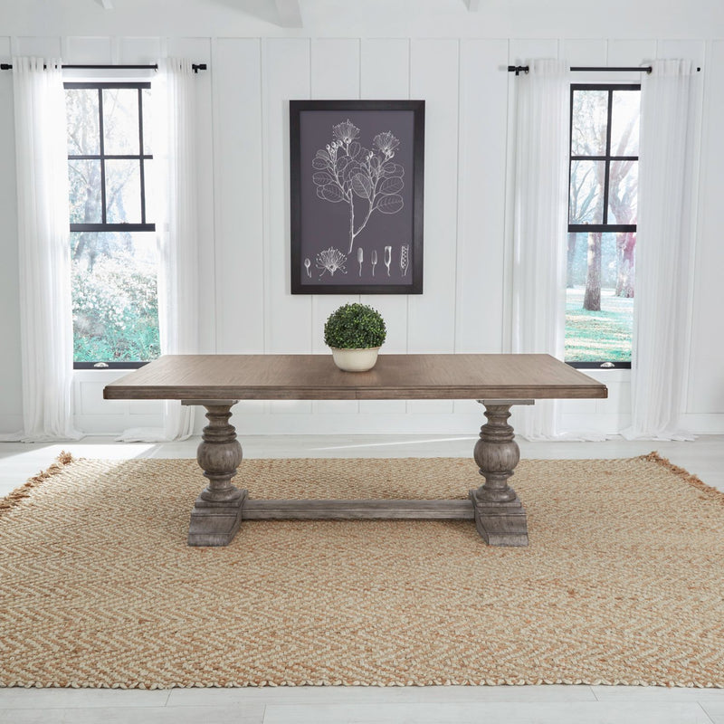 River Place Trestle Table Set image