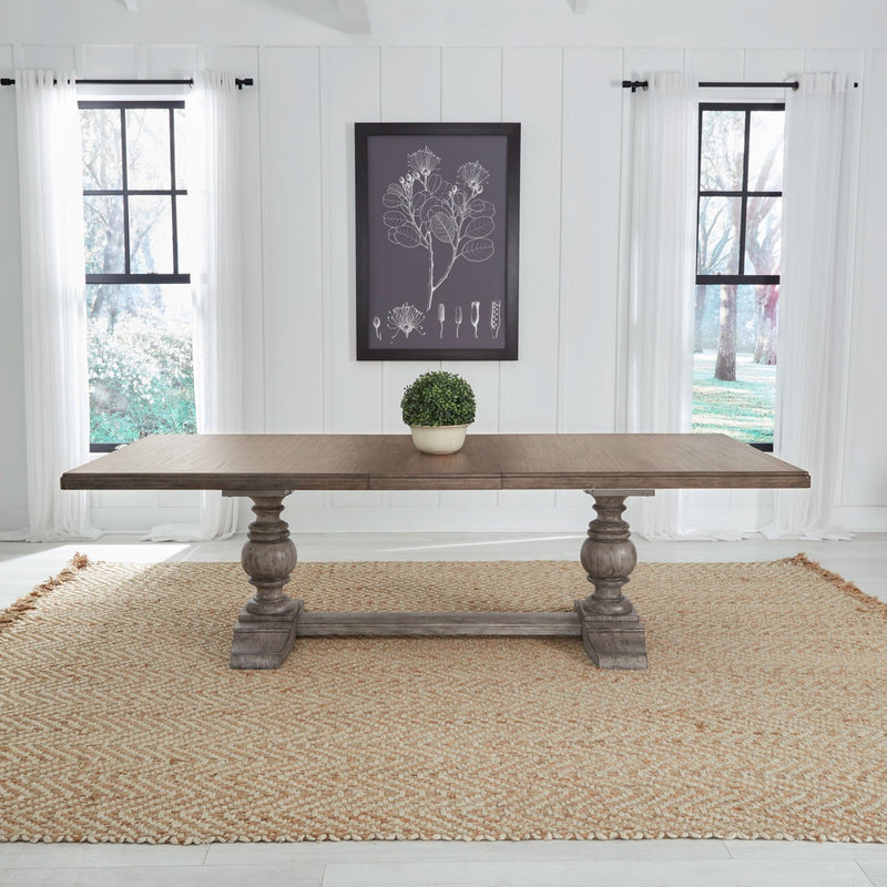 River Place Trestle Table Set image