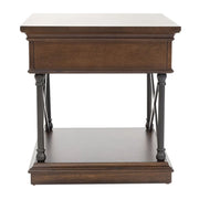 Tribeca End Table in Cordovian Brown image