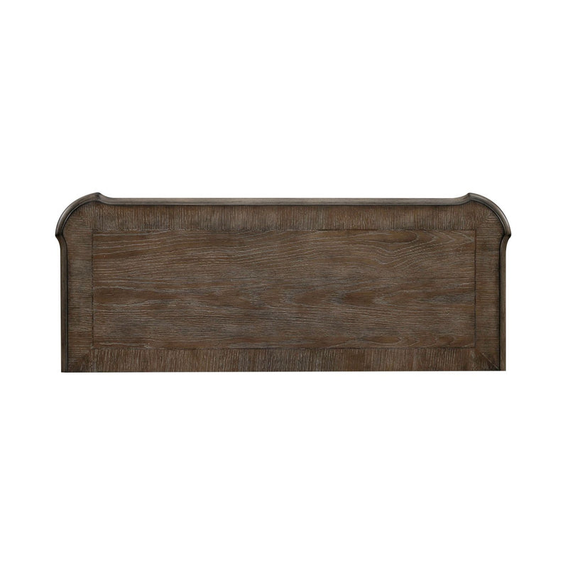 Magnolia Manor Accent Cabinet in Antique White & Weathered Bark EST SHIP TIME APPX 4 WEEKS