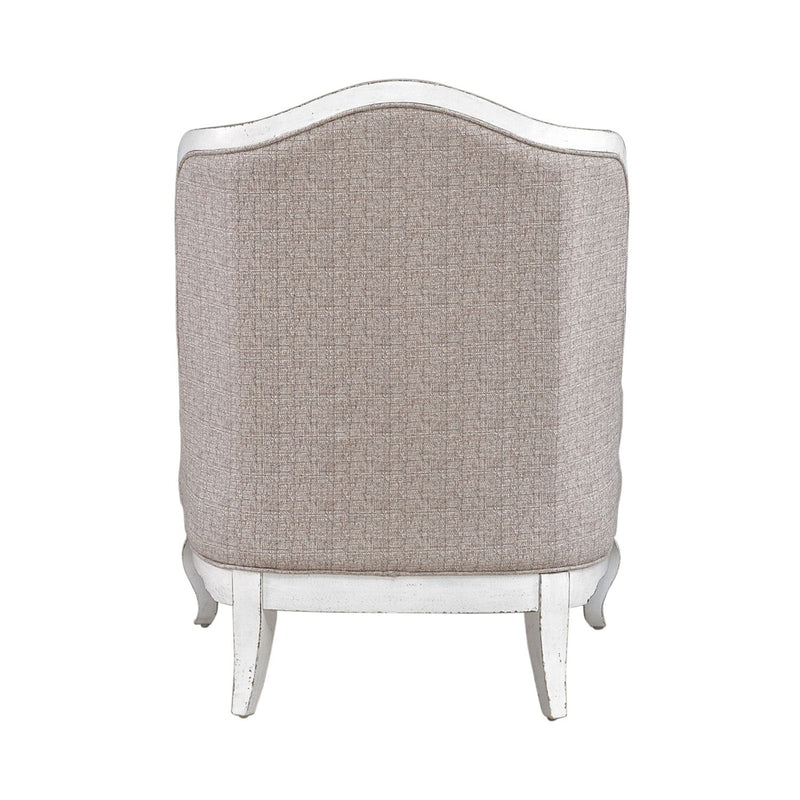 Magnolia Manor Upholstered Accent Chair in Antique White