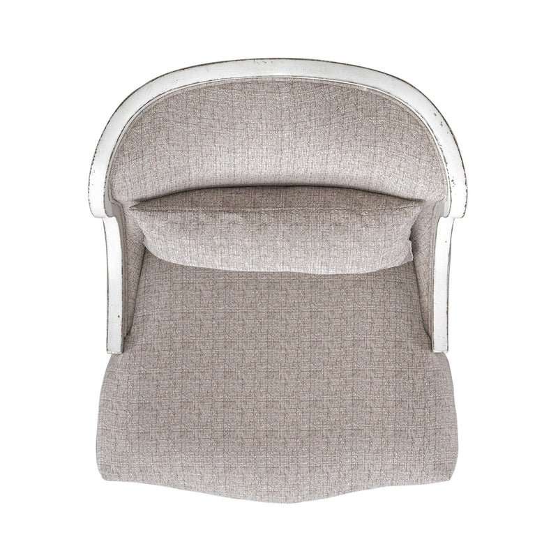 Magnolia Manor Upholstered Accent Chair in Antique White