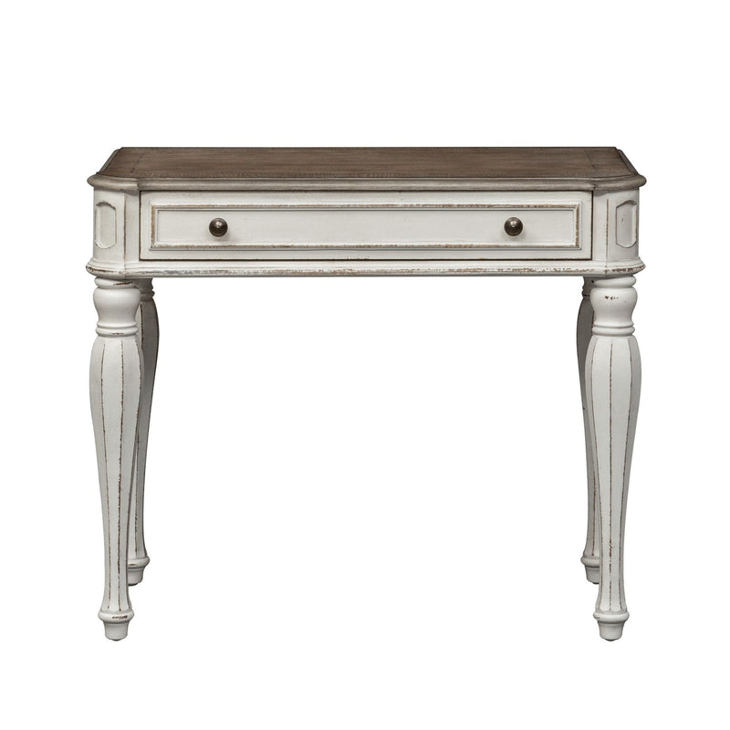 Magnolia Manor Accent Vanity Desk in Antique White
