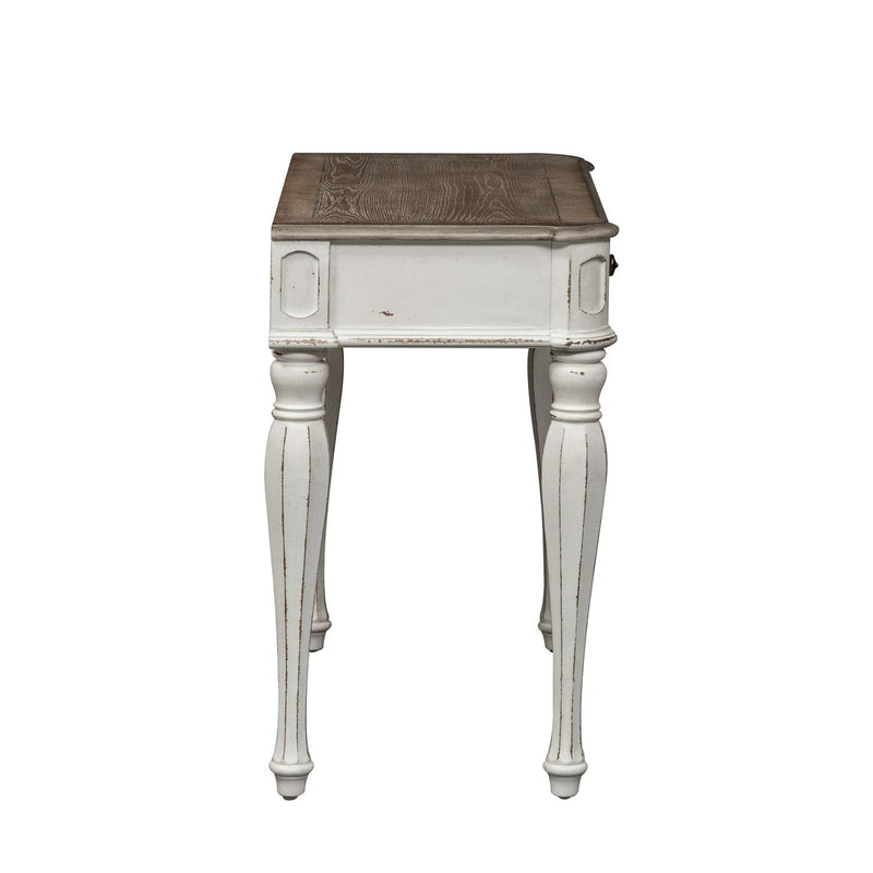 Magnolia Manor Accent Vanity Desk in Antique White