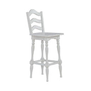 Magnolia Manor Ladderback Swivel Bar Stool image