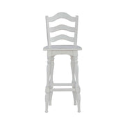 Magnolia Manor Ladderback Swivel Bar Stool image