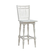 Magnolia Manor Spindle Back Swivel Bar Stool image