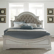Magnolia Manor Uph Bed, Dresser & Mirror, Night Stand image