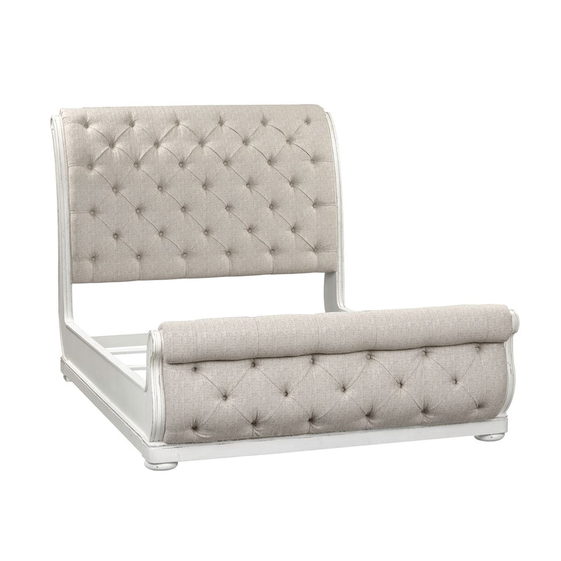 Magnolia Manor Queen Uph Sleigh Bed