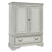 Magnolia Manor Door Chest in Antique White image
