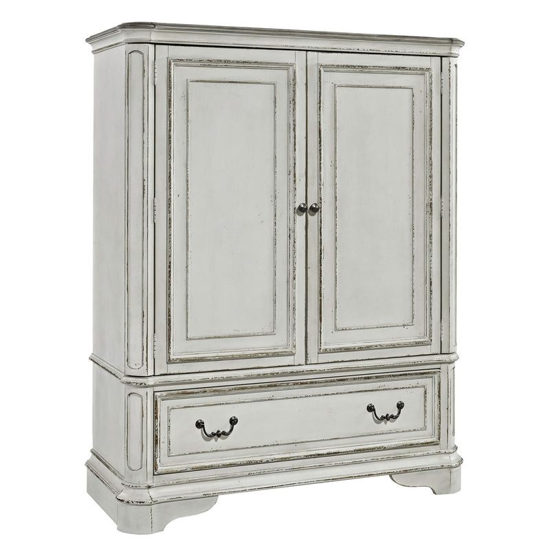 Magnolia Manor Door Chest in Antique White