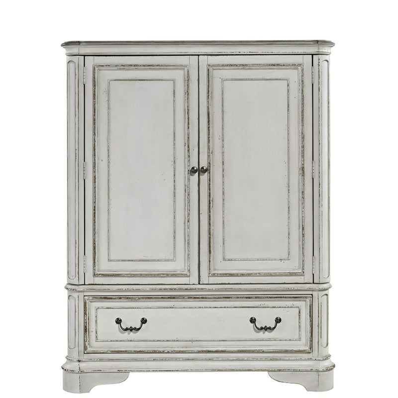Magnolia Manor Door Chest in Antique White