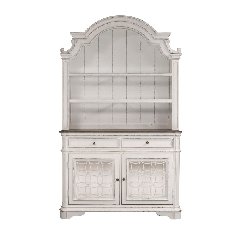 Magnolia Manor Hutch in Antique White