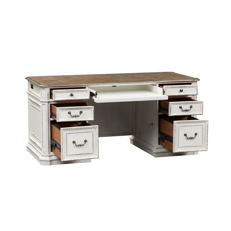 Magnolia Manor Jr Executive Desk Base image