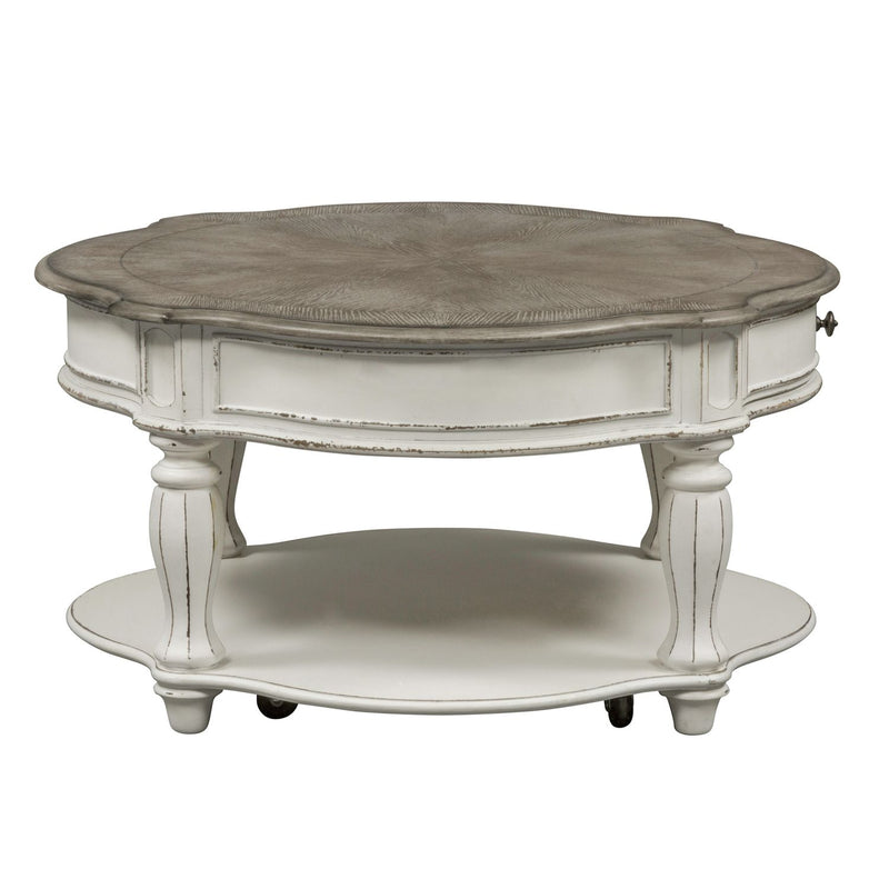Magnolia Manor Round Cocktail Table