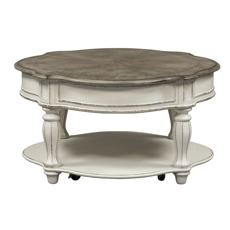 Magnolia Manor Round Cocktail Table