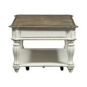 Magnolia Manor Lift Top Cocktail Table in Antique White image