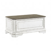 Magnolia Manor Storage Trunk in Antique White image