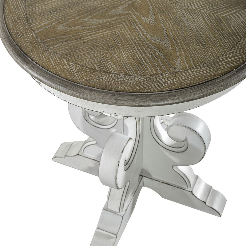 Magnolia Manor Round End Table