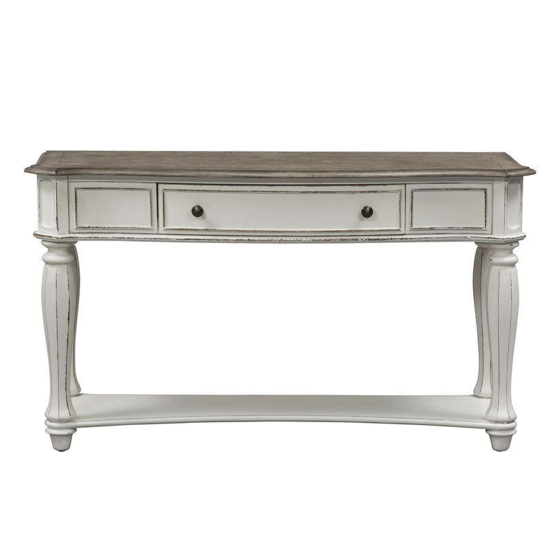 Magnolia Manor Sofa Table in Antique White