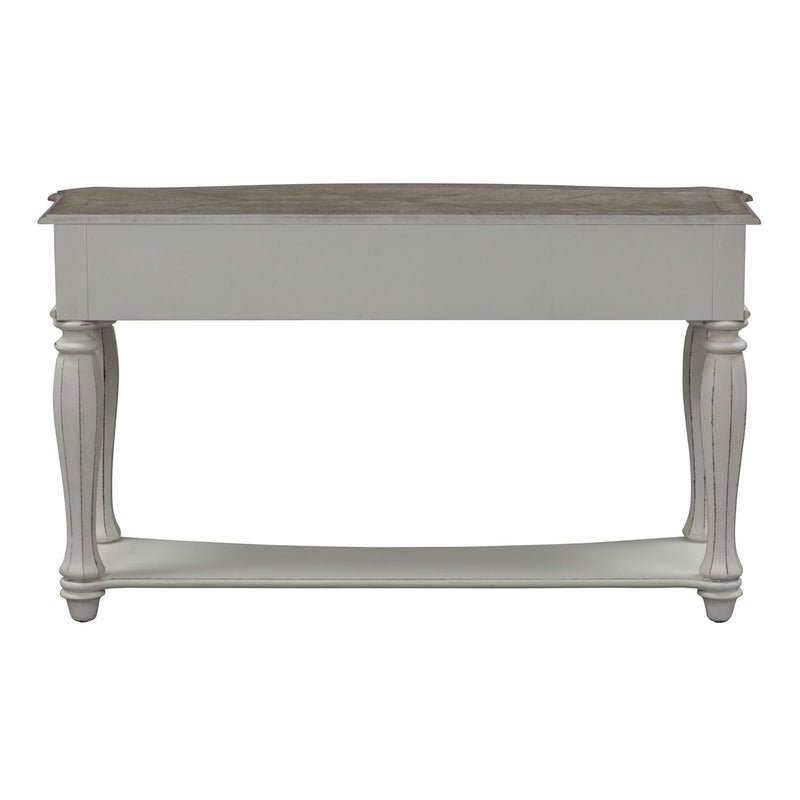 Magnolia Manor Sofa Table in Antique White