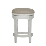 Magnolia Manor Console Swivel Stool in Antique White image