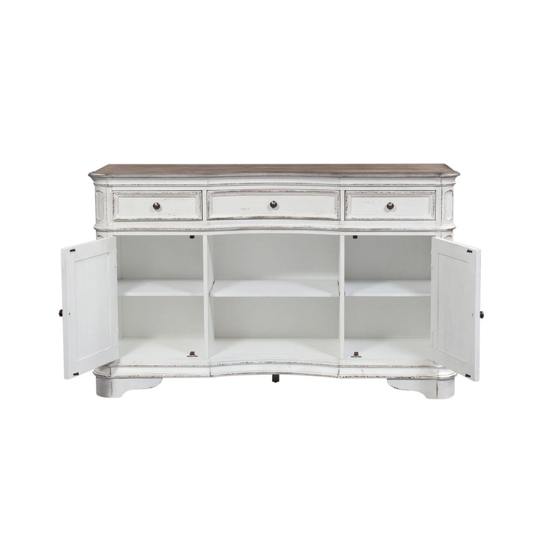 Magnolia Manor Server in Antique White image