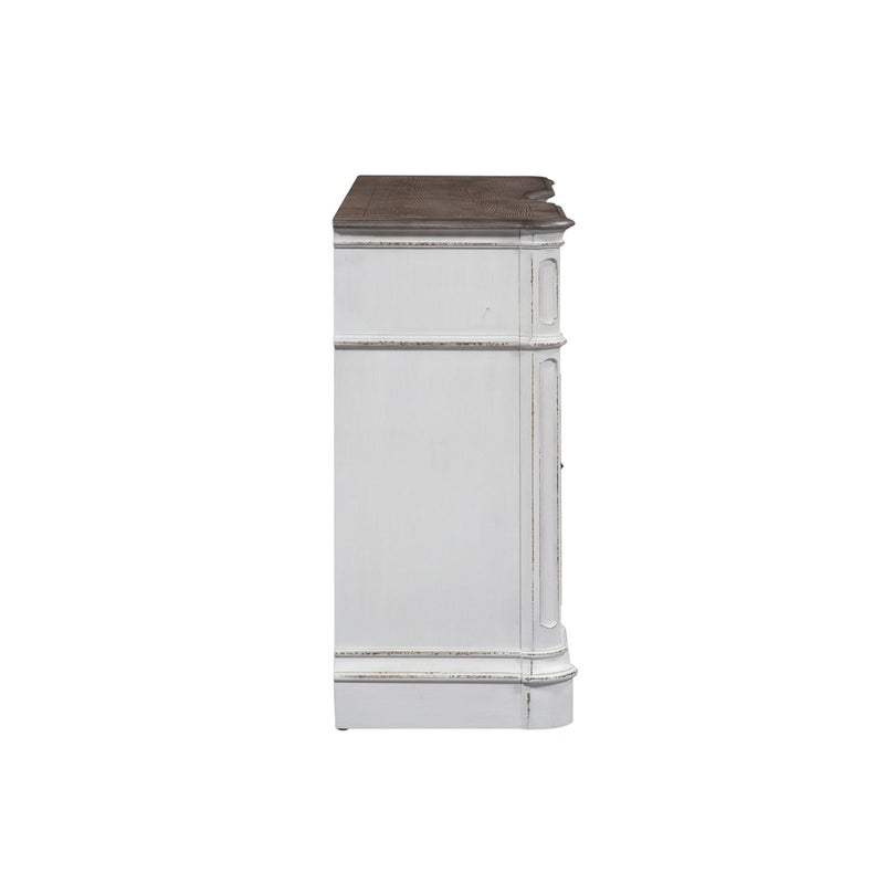 Magnolia Manor Server in Antique White