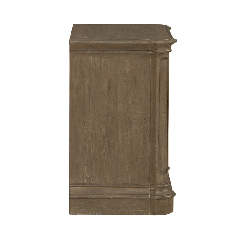 Magnolia Manor II 2 Drawer Nightstand in Weathered Bisque