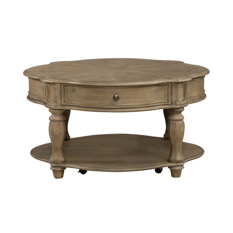 Magnolia Manor Round Cocktail Table