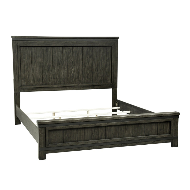 Thornwood Hills Panel Bed, Dresser & Mirror image