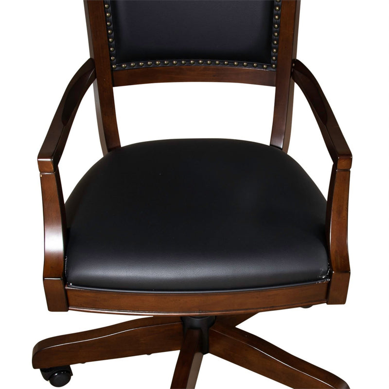 Brayton Manor Jr Executive Desk Chair (RTA) in Cognac