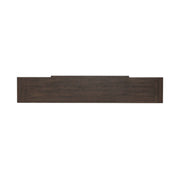 Paradise Valley Hall Console Table in Saddle Brown EST SHIP TIME APPX 4 WEEKS image
