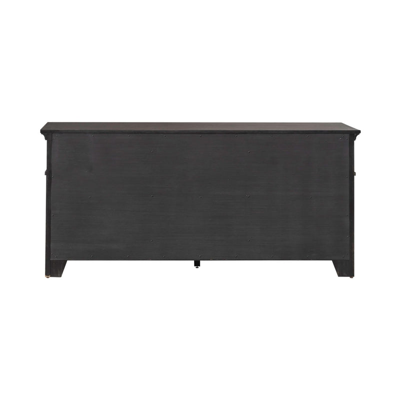 Paradise Valley Credenza in Saddle Brown image
