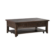Paradise Valley Rectangular Cocktail Table in Saddle Brown image