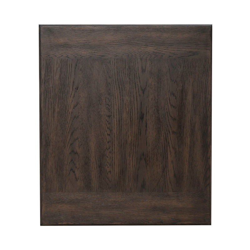 Paradise Valley Rectangular End Table in Saddle Brown