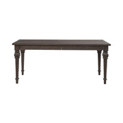 Paradise Valley Rectangular Leg Table in Saddle Brown image