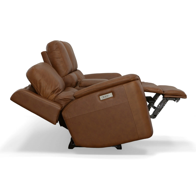 Henry Latitudes Power Reclining Loveseat with Console & Power Headrests & Lumbar - 5000006473