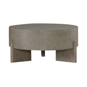 Affinity Cocktail Table in Dusty Taupe with Concrete Top image