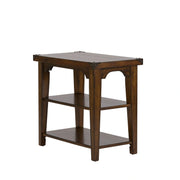 Aspen Skies Chair Side Table in Russet Brown image