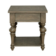 Americana Farmhouse End Table in Dusty Taupe image