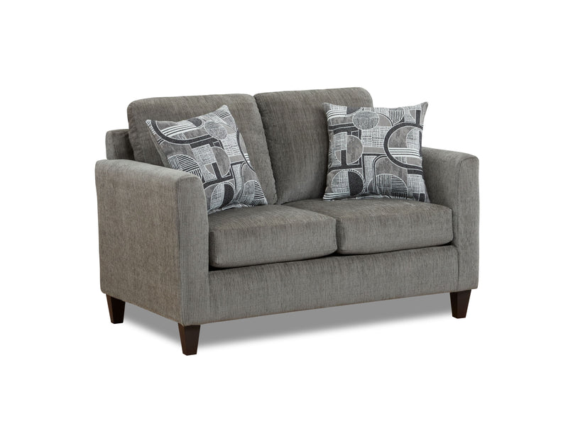 Sims Charcoal Loveseat