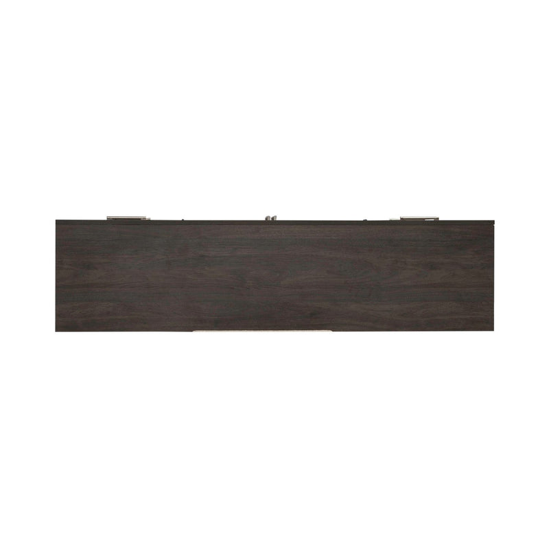 Modern Edge 2 Door 6 Drawer Dresser in Caffe