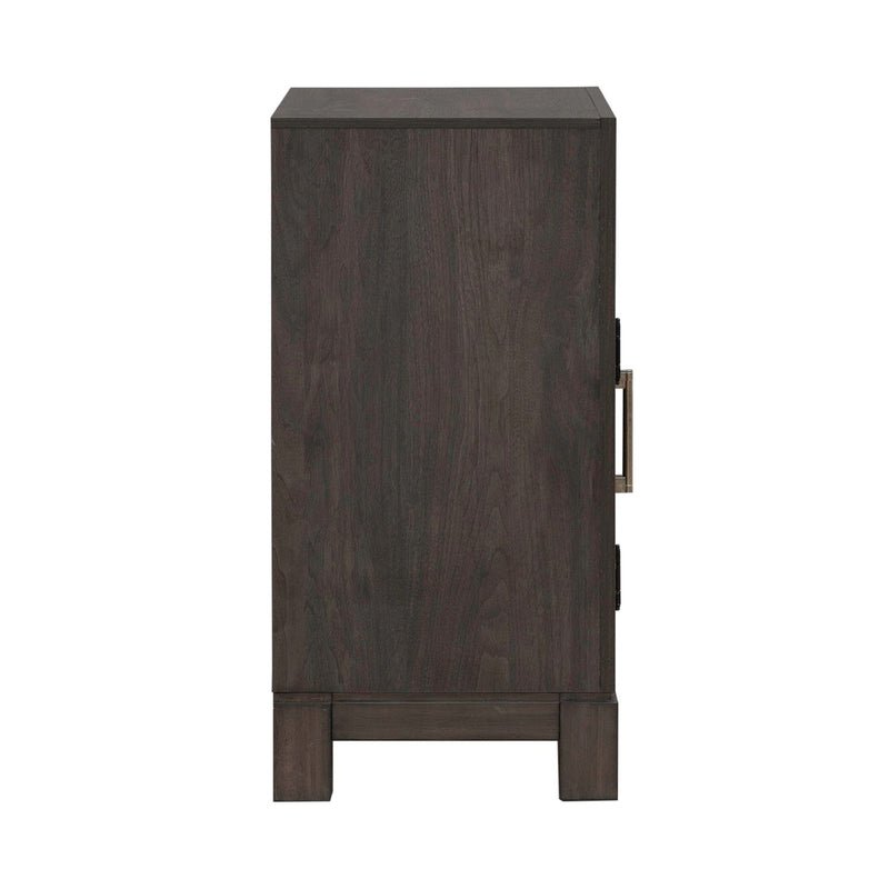 Modern Edge Bedside Chest w/ Charging Station image