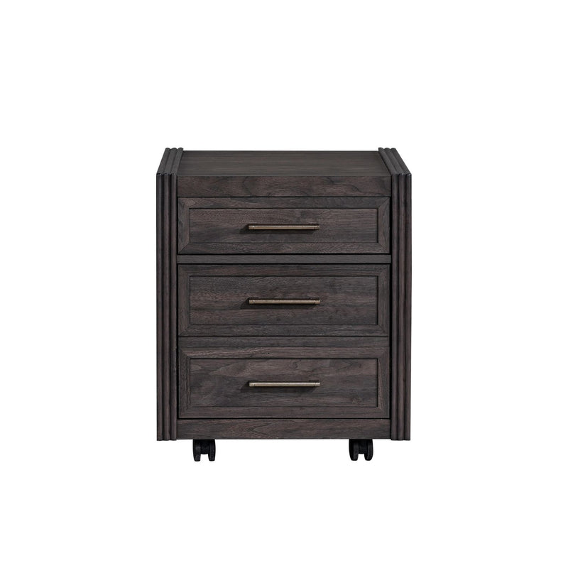Modern Edge Castered Filing Cabinet