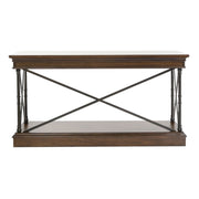 Tribeca Rectangular Sofa Table in Cordovian Brown image