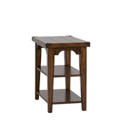 Aspen Skies Chair Side Table in Russet Brown image