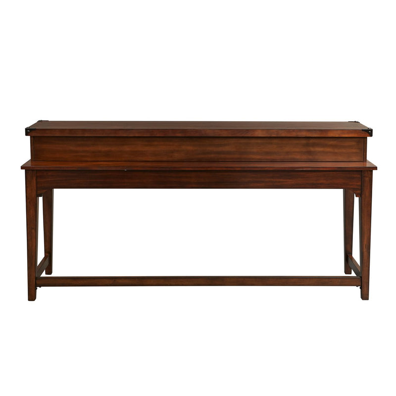 Aspen Skies Console Bar Table in Russet Brown image
